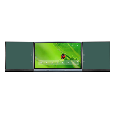 86 98 นิ้ว 1+2 แอนดรอยด์ OPS PC ตัวเลือก Ram And Rom อินเตอร์เอคทีฟ บล็อคบอร์ดฉลาด สําหรับการศึกษาในโรงเรียน การฝึกอบรมสํานักงานด้วย Zoom Teams แอพการประชุม