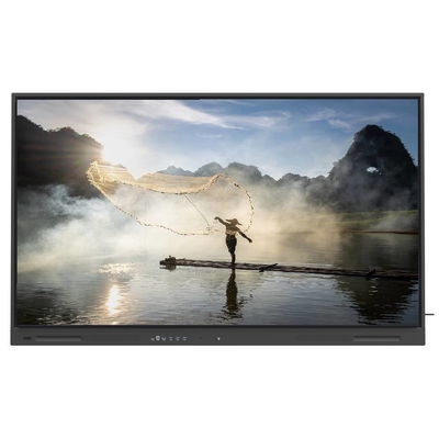 LCD Smart Board 65 75 86 นิ้ว Android PC คอมพิวเตอร์ แผ่นสัมผัสอินฟราเรด Smart TV Board พร้อมโปรแกรมสําหรับการประชุมการเรียนการสอน