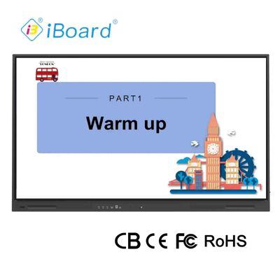 ระบบปฏิบัติการ แอนดรอยด์ 14 โครงการ Touch Screen Classroom Board พร้อมอุปกรณ์อินเตอร์เฟส USB A และติดตั้งง่าย