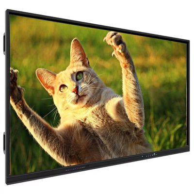 กระดานไวท์บอร์ดอัจฉริยะแบบโต้ตอบดิจิทัลอิเล็กทรอนิกส์พร้อมจอ LCD อัจฉริยะแบบมัลติทัชสำหรับห้องประชุมและห้องเรียน