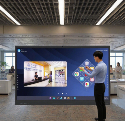 ราคาโรงงาน IBoard 4k Touch Screen โปรแกรมหลายภาษา Lcd Smart Board Android บอร์ดปฏิสัมพันธ์สําหรับโรงเรียน