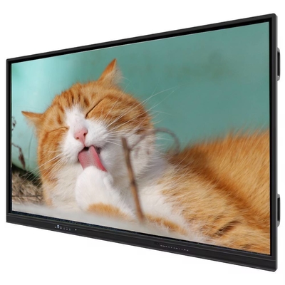IBoard Wholesale 55 65 75 นิ้ว Dual Touch Smart Interactive Whiteboard Panel สําหรับการศึกษาในโรงเรียนและชั้นเรียน ขนาดจอ 86 นิ้ว