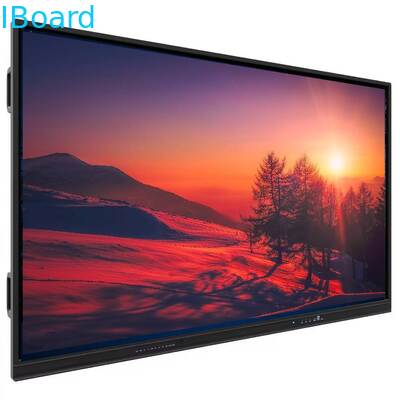 กระดานไวท์บอร์ดหน้าจอสัมผัสแบบโต้ตอบได้หลายจุดขนาด 65/75/86/98 นิ้ว ความละเอียด 4K สำหรับการเรียนการสอนและการประชุมทางธุรกิจ