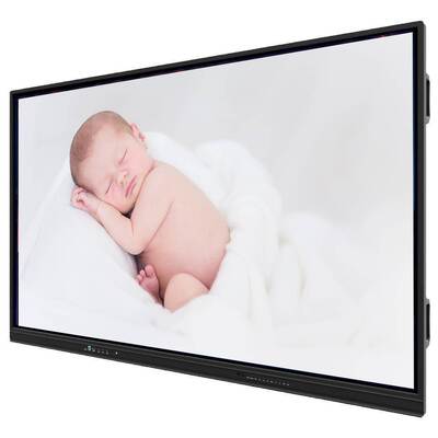 IBoard All-in-One Interactive Flat Panel พร้อมระบบ Android สองระบบ, Pen/Finger Touch, และหลายอินไพท์ (HDMI, VGA, USB, RJ45)