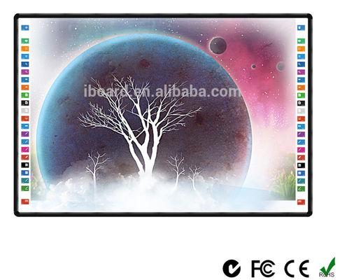 Android 11 อินฟราเรดอินเตอร์แอคทีไวท์บอร์ด Multi Task Touch Screen Monitor