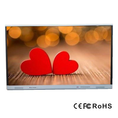 สมาร์ทบอร์ด LCD ขนาด 2 มม. ความแม่นยำสูงรองรับ Windows Linux, อินฟราเรด, กรอบอลูมิเนียมอัลลอยด์