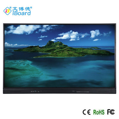 350cd/M2 Interactive Flat Panel, Digital Smart Board 75 นิ้ว 20 จุดสัมผัส