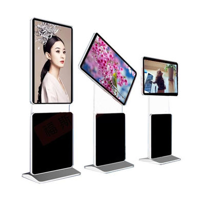 ป้ายดิจิตอลตั้งพื้น HD 3840x2160 จอแสดงผลคีออสก์แบบสัมผัส LED