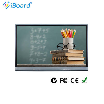 65 75 นิ้ว IR Electronic Interactive Whiteboard 3840x2160 สำหรับการประชุม