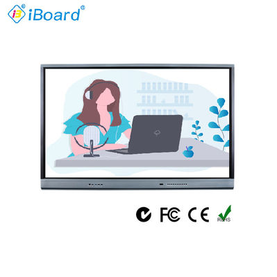 86 นิ้ว 350cd / M2 Touch Screen กระดานไวท์บอร์ดแบบโต้ตอบ FCC สำหรับการประชุม