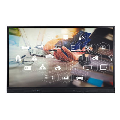 กระดานไวท์บอร์ดทัชสกรีนแบบโต้ตอบขนาด 98 นิ้วขนาดใหญ่ IR 4K Touch Display